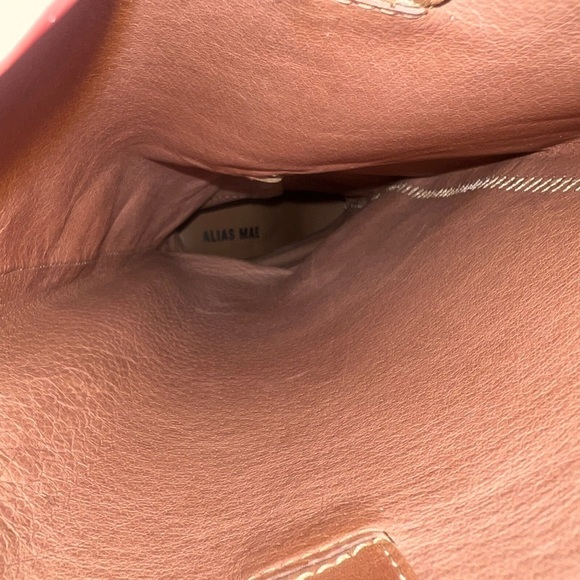 Revolve ALIAS MAE Stevie Boot in Tan Knee High Leather Western Size 37 Eu 6 US - Picture 8 of 11